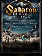 Sabaton Heroes On Tour Marseille